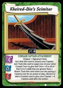 Kheired-Dins Scimitar